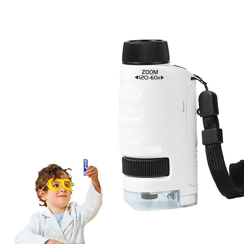 Mini Microscópio Infantil - Hellofantin